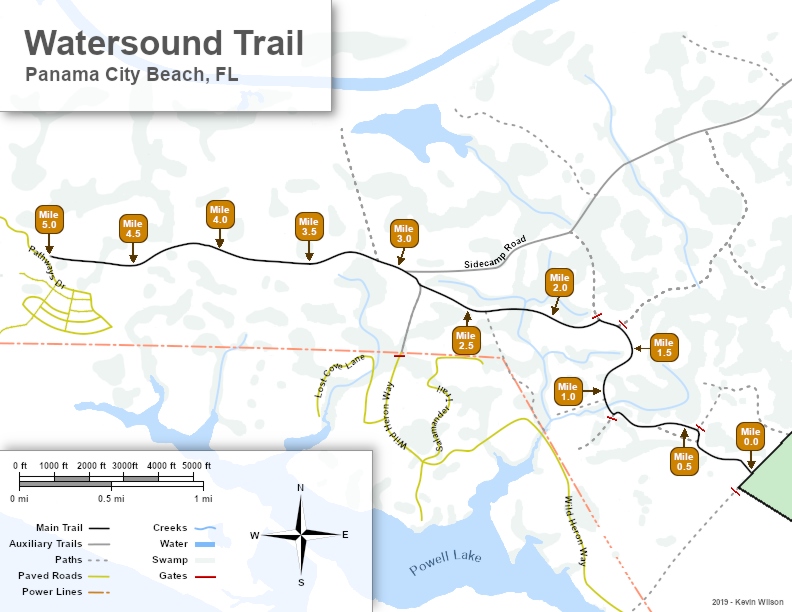 Watersound trail map